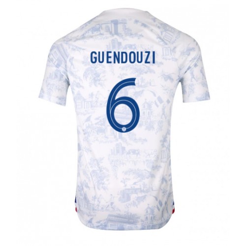 Moški Nogometni dresi Francija Matteo Guendouzi #6 Gostujoči SP 2022 Kratek Rokav